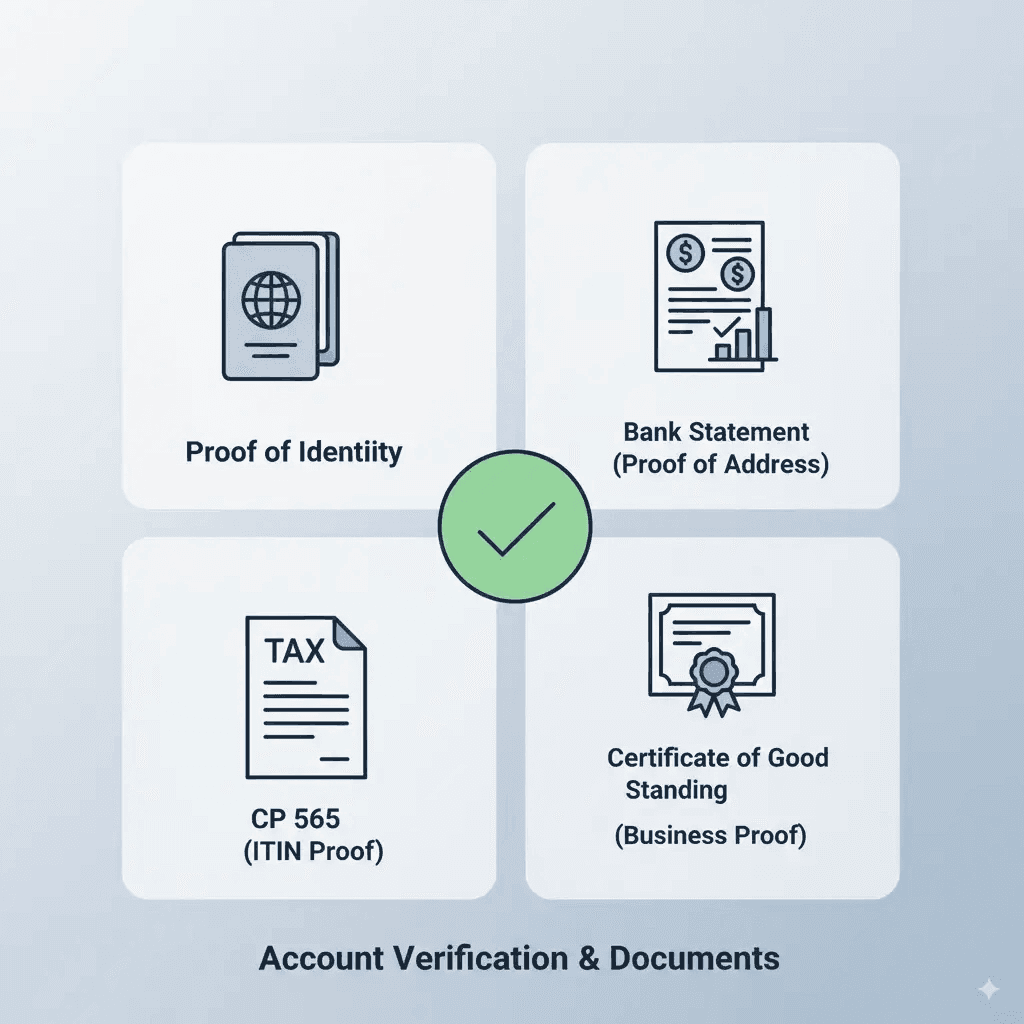 ITIN 对公司 PayPal 有什么用：操作截图 1